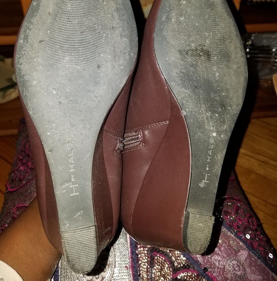 Halston Brown Boots size 8 - Picture 4 of 5
